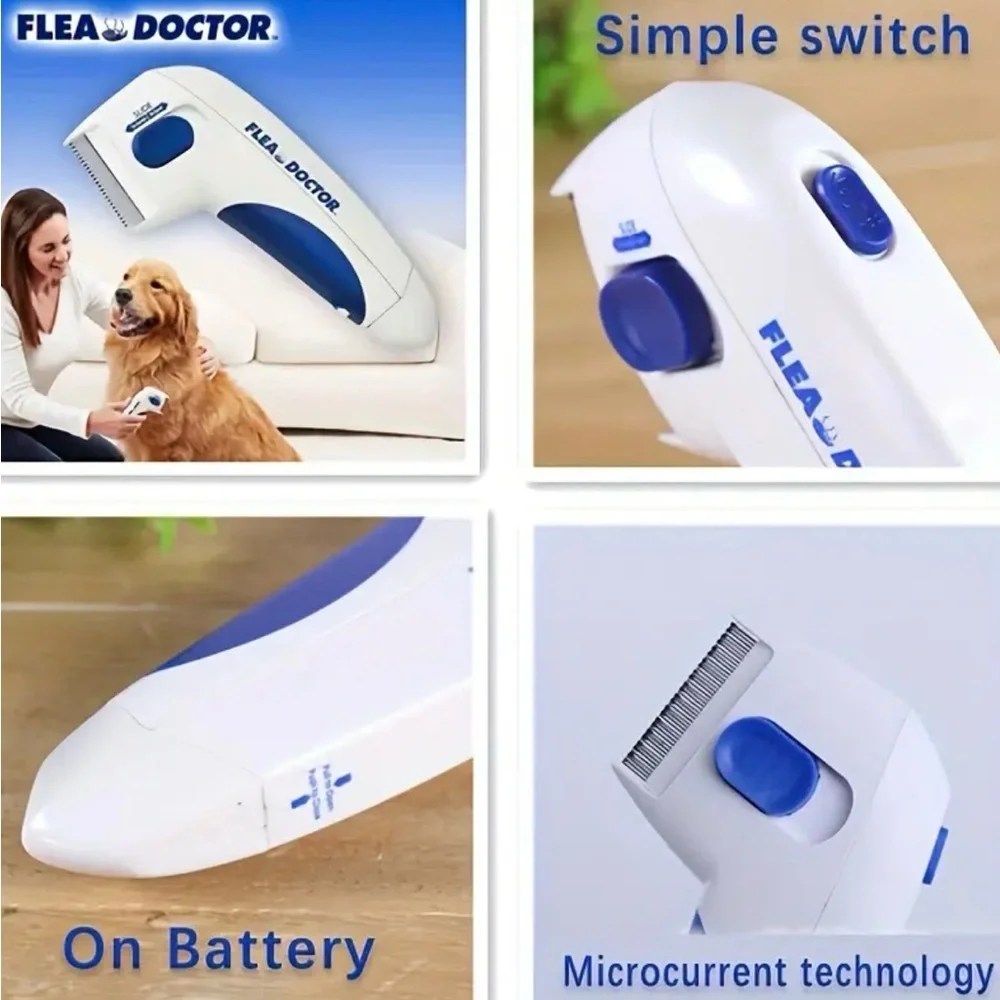 (New in package)Flea Doctor Electric Comb for Pets